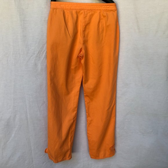 Carolina Blues Women's Pants Size10 Orange - Picture 6 of 8